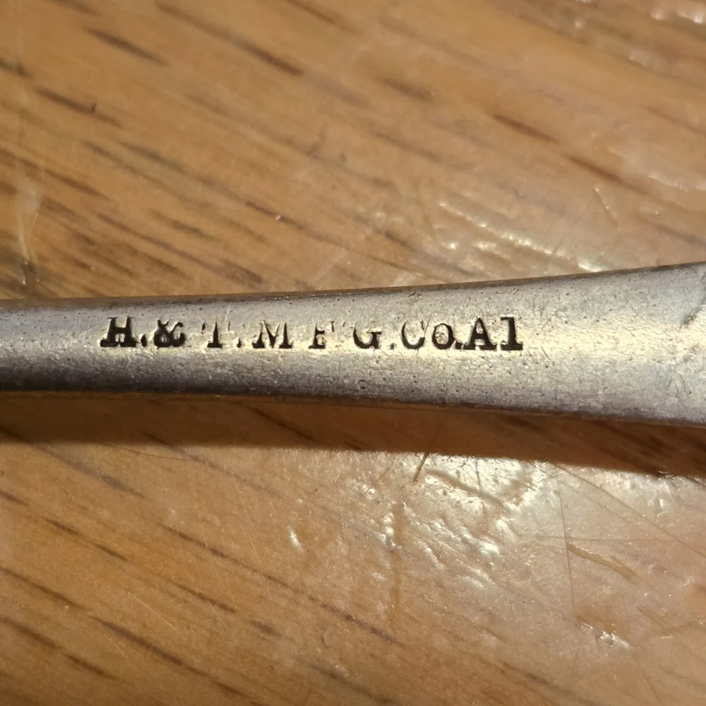 Oneida O.C. A1+ Silverplate & H&T Mfg. Co. A1 Silverplate Olive/Pickle Forks